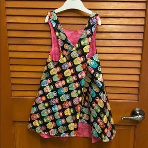 Apron style top- nesting dolls 4/5